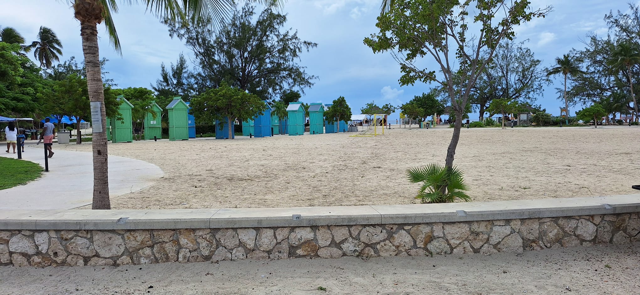 Partial view of SEVEN MILE BEACH